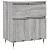 vidaXL Sideboard Grau Sonoma 60x35x70 cm Holzwerkstoff