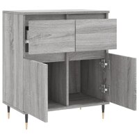 vidaXL Sideboard Grau Sonoma 60x35x70 cm Holzwerkstoff