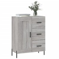 vidaXL Sideboard Grau Sonoma 69,5x34x90 cm Holzwerkstoff