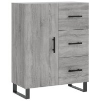 vidaXL Sideboard Grau Sonoma 69,5x34x90 cm Holzwerkstoff