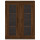 vidaXL Wandschrank Braun Eichen-Optik 69,5x34x90 cm