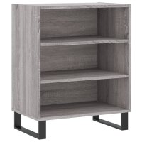 vidaXL Sideboard Grau Sonoma 57x35x70 cm Holzwerkstoff