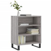 vidaXL Sideboard Grau Sonoma 57x35x70 cm Holzwerkstoff