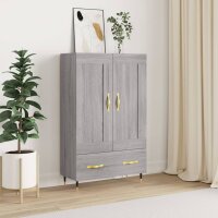 vidaXL Highboard Grau Sonoma 69,5x31x115 cm Holzwerkstoff