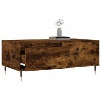 vidaXL Couchtisch R&auml;uchereiche 90x50x36,5 cm Holzwerkstoff