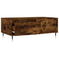 vidaXL Couchtisch R&auml;uchereiche 90x50x36,5 cm Holzwerkstoff