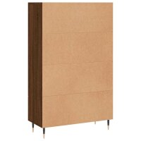 vidaXL Highboard Braun Eichen-Optik 69,5x31x115 cm Holzwerkstoff