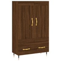 vidaXL Highboard Braun Eichen-Optik 69,5x31x115 cm...