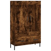 vidaXL Highboard Räuchereiche 69,5x31x115 cm...