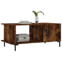 vidaXL Couchtisch R&auml;uchereiche 90x50x40 cm Holzwerkstoff