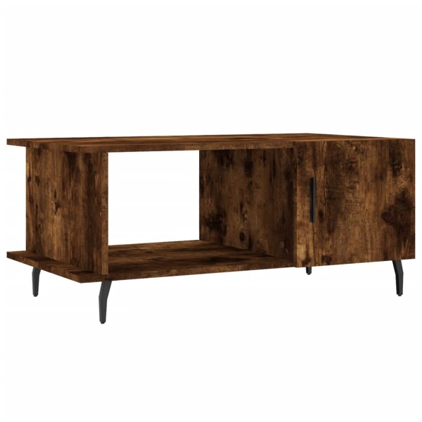 vidaXL Couchtisch R&auml;uchereiche 90x50x40 cm Holzwerkstoff