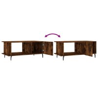 vidaXL Couchtisch R&auml;uchereiche 90x50x40 cm Holzwerkstoff