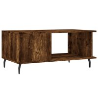 vidaXL Couchtisch R&auml;uchereiche 90x50x40 cm Holzwerkstoff