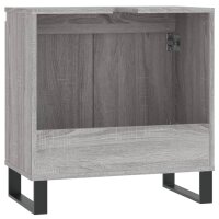 vidaXL Badschrank Grau Sonoma 58x33x60 cm Holzwerkstoff