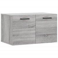 vidaXL Wandschrank Grau Sonoma 60x36,5x35 cm Holzwerkstoff