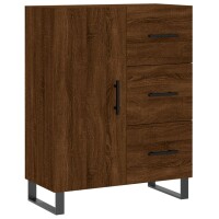 vidaXL Sideboard Braun Eichen-Optik 69,5x34x90 cm Holzwerkstoff