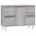 vidaXL Badschrank Grau Sonoma 80x33x60 cm Holzwerkstoff