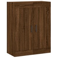 vidaXL Wandschrank Braun Eichen-Optik 69,5x34x90 cm...