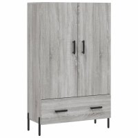 vidaXL Highboard Grau Sonoma 69,5x31x115 cm Holzwerkstoff