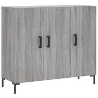 vidaXL Sideboard Grau Sonoma 90x34x80 cm Holzwerkstoff