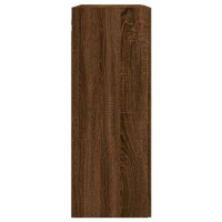 vidaXL Wandschrank Braun Eichen-Optik 69,5x34x90 cm Holzwerkstoff