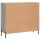 vidaXL Sideboard Grau Sonoma 90x34x80 cm Holzwerkstoff