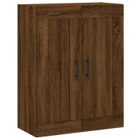 vidaXL Wandschrank Braun Eichen-Optik 69,5x34x90 cm...