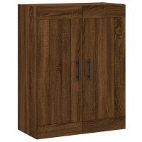 vidaXL Wandschrank Braun Eichen-Optik 69,5x34x90 cm Holzwerkstoff