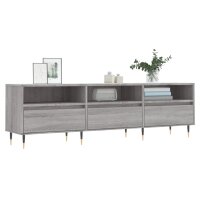 vidaXL TV-Schrank Grau Sonoma 150x30x44,5 cm Holzwerkstoff