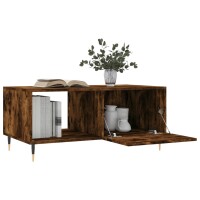 vidaXL Couchtisch R&auml;uchereiche 90x50x40 cm Holzwerkstoff