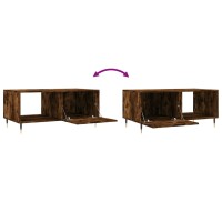 vidaXL Couchtisch R&auml;uchereiche 90x50x40 cm Holzwerkstoff