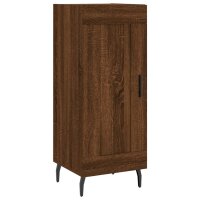 vidaXL Sideboard Braun Eichen-Optik 34,5x34x90 cm Holzwerkstoff