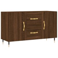 vidaXL Sideboard Braun Eichen-Optik 100x36x60 cm...