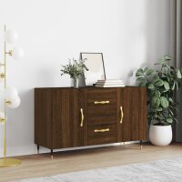 vidaXL Sideboard Braun Eichen-Optik 100x36x60 cm...