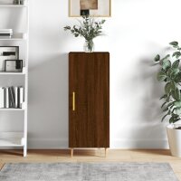 vidaXL Sideboard Braun Eichen-Optik 34,5x34x90 cm...