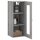 vidaXL Wandschrank Grau Sonoma 34,5x34x90 cm