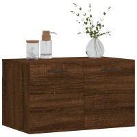 vidaXL Wandschrank Braun Eichen-Optik 60x36,5x35cm Holzwerkstoff