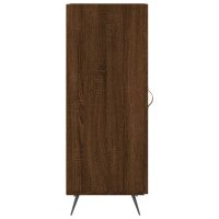 vidaXL Sideboard Braun Eichen-Optik 34,5x34x90 cm Holzwerkstoff