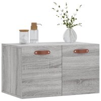 vidaXL Wandschrank Grau Sonoma 60x36,5x35 cm Holzwerkstoff