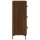 vidaXL Sideboard Braun Eichen-Optik 34,5x34x90 cm Holzwerkstoff