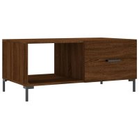 vidaXL Couchtisch Braun Eichen-Optik 90x50x40 cm...