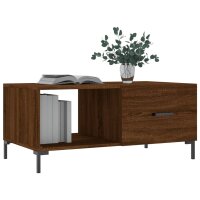 vidaXL Couchtisch Braun Eichen-Optik 90x50x40 cm Holzwerkstoff