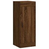 vidaXL Wandschrank Braun Eichen-Optik 34,5x34x90 cm Holzwerkstoff