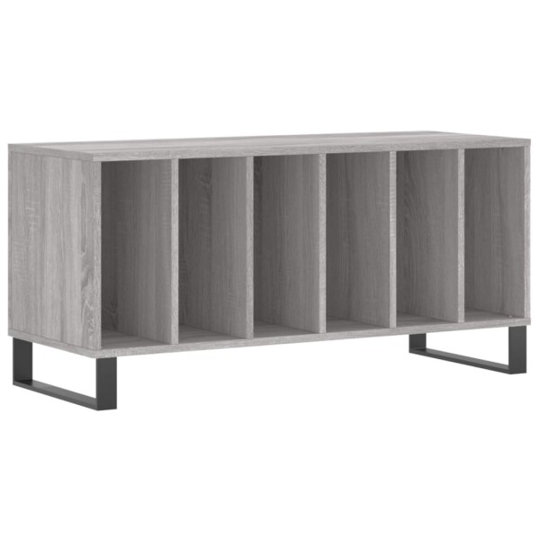 vidaXL Plattenschrank Grau Sonoma 100x38x48 cm Holzwerkstoff