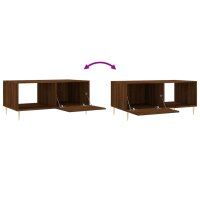 vidaXL Couchtisch Braun Eichen-Optik 90x50x40 cm Holzwerkstoff