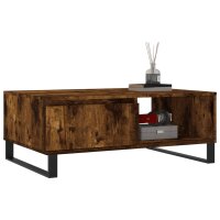 vidaXL Couchtisch R&auml;uchereiche 90x60x35 cm Holzwerkstoff