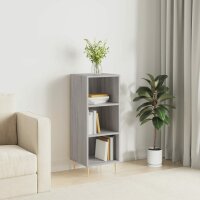 vidaXL Sideboard Grau Sonoma 34,5x32,5x90 cm Holzwerkstoff