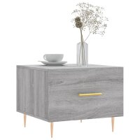 vidaXL Couchtische 2 Stk. Grau Sonoma 50x50x40 cm Holzwerkstoff