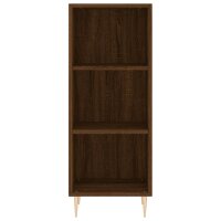 vidaXL Sideboard Braun Eichen-Optik 34,5x32,5x90 cm Holzwerkstoff