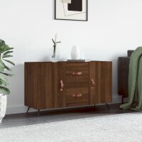 vidaXL Sideboard Braun Eichen-Optik 100x36x60 cm...